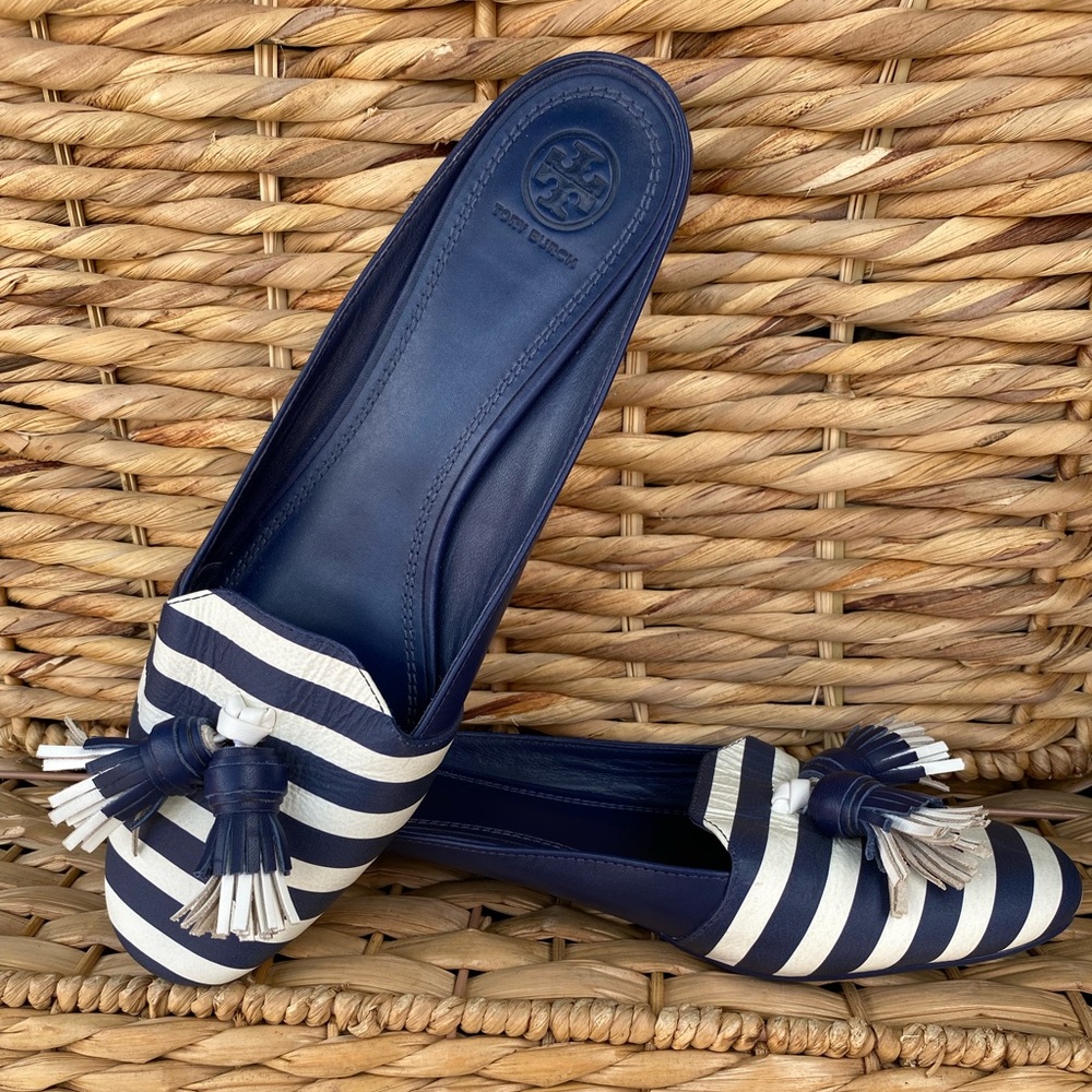 Tory Burch Tassel Flats, 9.5